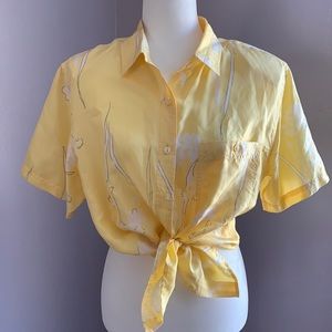 2 for $30 100% silk vintage blouse